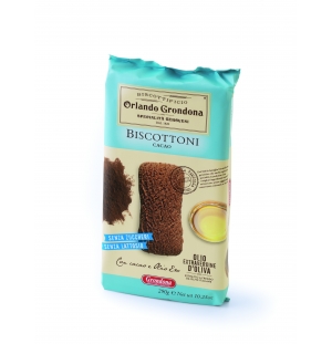 BISCOTTI S.ZUCCH. CACAO 300g OLIO OLIVA