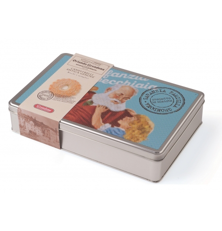CANESTRELLI ANTICA GENOVA IN LATTA 300g CANESTRELLI ANTICA GENOVA IN LATTA 300g